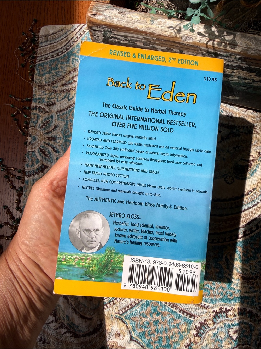 Back To Eden Jethro Kloss Revised Updated Herbal Medicine Natural Foods - Picture 3 of 8